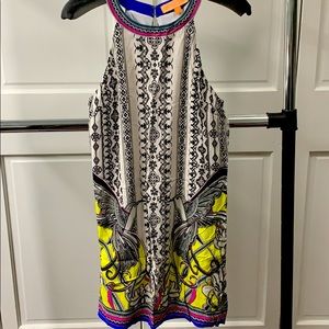 High neck dress